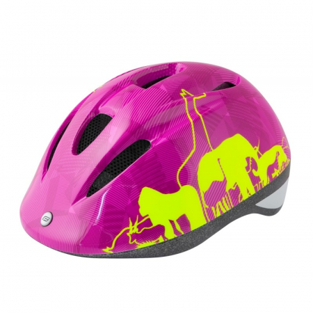 Casti protectie - Casca Force Fun Animlas Fluo/Pink S