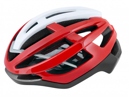 Casti protectie - Casca Force Lynx Negru/Rosu/Alb L-XL (58-62 cm)