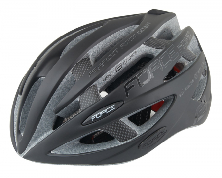Casti protectie - Casca Force Road Negru Mat/Lucios L-XL (58-63 cm)