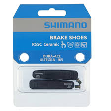 Saboti si placute - Rezerve saboti de frana Shimano R55C Ceramic BR-7800 (Dura-Ace, Ultegra, 105)