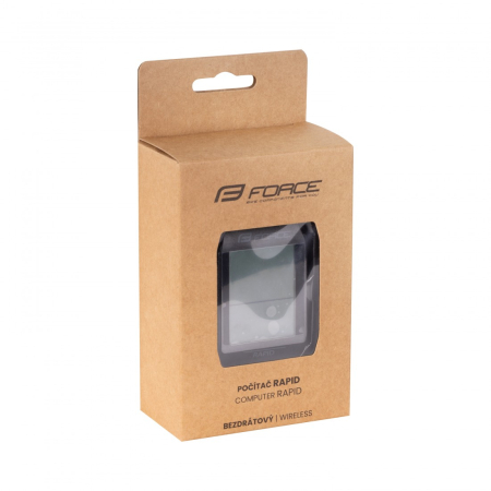 Ciclocomputer Force RAPID 15F fara fir, negru [2]
