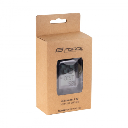 Ciclocomputer Force WLS 20 13F fara fir, negru [2]