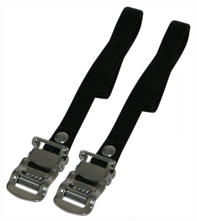 Pedale - Curea Clipsuri FORCE nylon negre