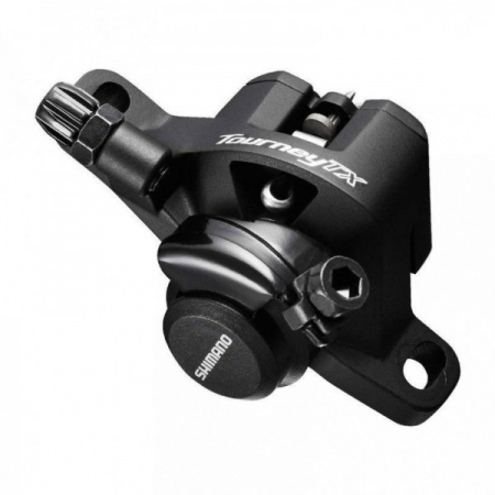 Etrier frana disc mecanica Shimano Tourney BR-TX805, fata sau spate, negru