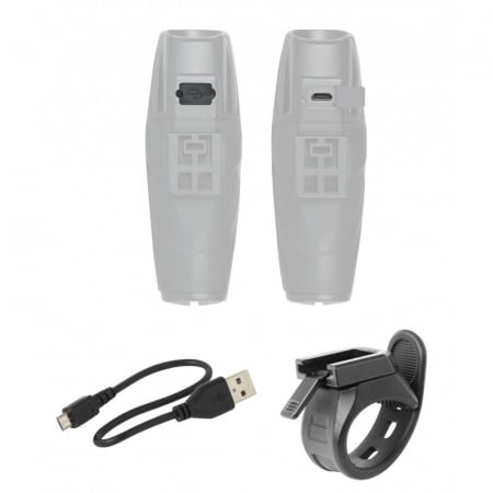Far fata Force Shark USB 700Lm Negru [1]