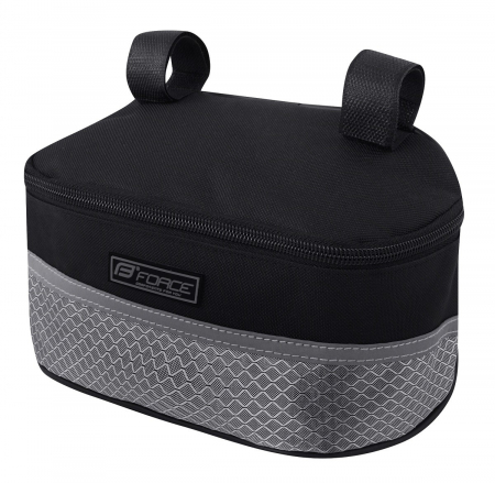 Borsete si genti - Geanta pe ghidon Force Roller negru/gri