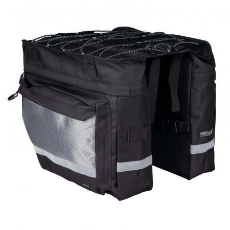 Borsete si genti - Geanta portbagaj spate Force Noem, 2x10 litri, neagra