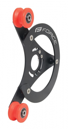 Schimbatoare si accesorii - Ghidaj Lant Force cu 2 Brate Aluminiu si Rockring Negru