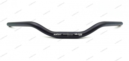 Ghidoane - Ghidon aluminiu Satori Melange Medium, 25.4 mm, L615mm, negru