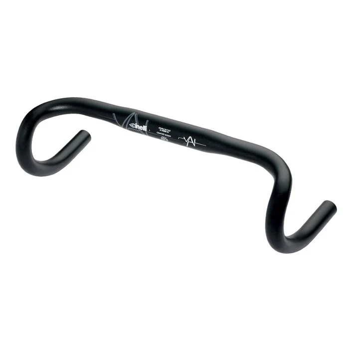 Ghidoane - Ghidon cursiera Cinelli Vai 44 cm, 31.8 mm, negru anodizat