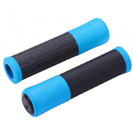 Componente - Gripuri BBB Viper 130mm Negru/Albastru