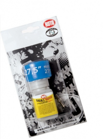 Jante - Kit Roto pentru transformare roata 27,5" standard in tubeless (solutie+banda 27mm+valva presta)