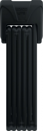 Antifurturi - Lacat Abus Bordo Lite 6050/85 pliabil negru