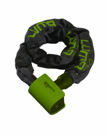 Antifurturi - Lacat Luma Enduro 8 Chain 120 cm verde C4