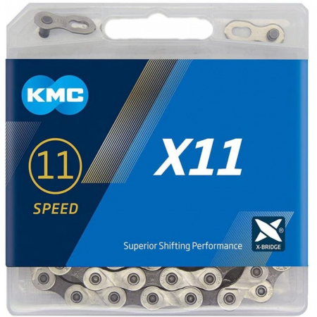 Lanturi - Lant KMC X11R, 11 viteze, gri, 118 zale