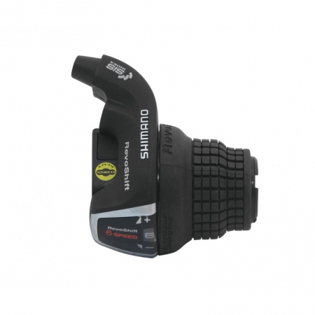 Manete schimbator - Maneta de schimbator Shimano Tourney SL-RS35-6R, 6 viteze, dreapta