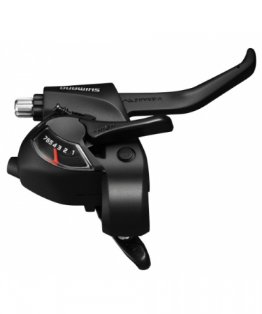 Manete schimbator - Maneta de schimbator / frana Shimano ST-EF41-7R, 7 viteze