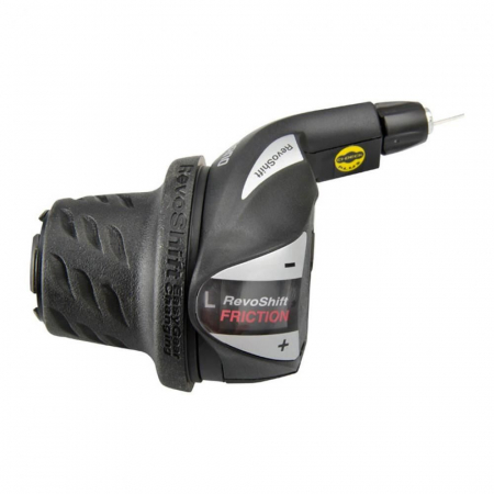 Manete schimbator - Maneta de schimbator Shimano Tourney SL-RS36-LN, 3 viteze