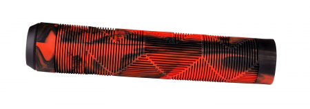 Mansoane Force BMX 145 mm, cauciuc, negru/rosu [1]