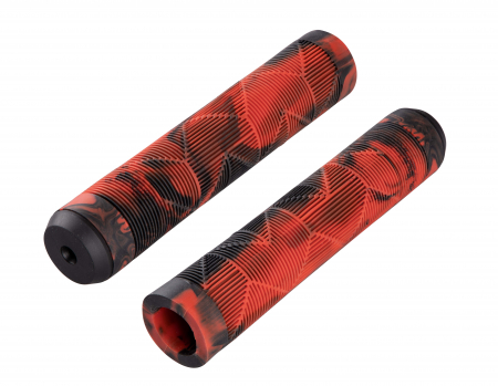 Mansoane & Ghidoline - Mansoane Force BMX 145 mm, cauciuc, negru/rosu