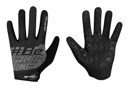 Manusi - Manusi Force FORCE MTB SWIPE , negru/gri XL
