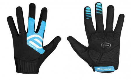 Manusi - Manusi Force MTB Power, negru/albastru, XL