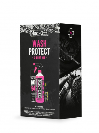 Intretinere si scule - Muc-Off Wash Protect and Lube Kit (Dry Lube Version)