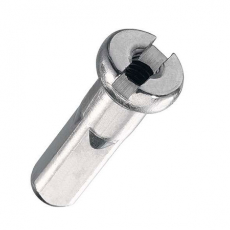 Niplu Sapim Brass argintiu 14 mm polyax, 2/14 mm [1]
