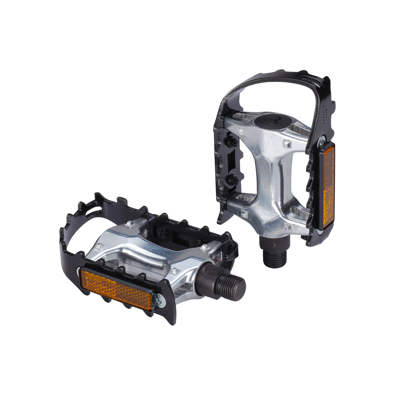 Pedale BBB BPD-1501 Mount&Go, aluminiu, negru, ax CrMo [1]