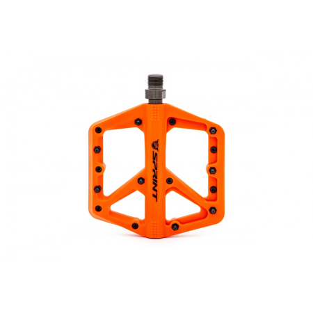 Pedale Sprint Policarbonat cu rulmenti, portocalii [2]