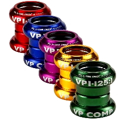 Cuvete externe VP Components VP-A69AC, 1 1/8'' inch Ahead, rulmenti, albastru [1]