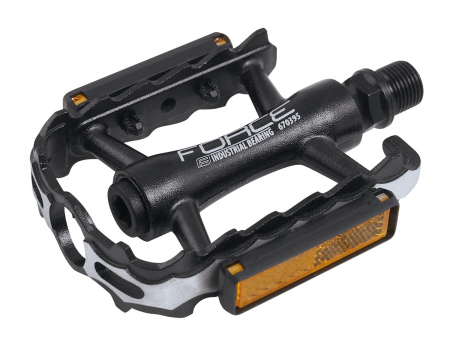 Pedale - Pedale Force Edge Aluminiu, cu rulmenti, negre