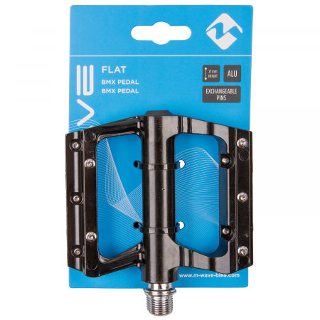 Pedale M-Wave Flat, aluminiu [3]