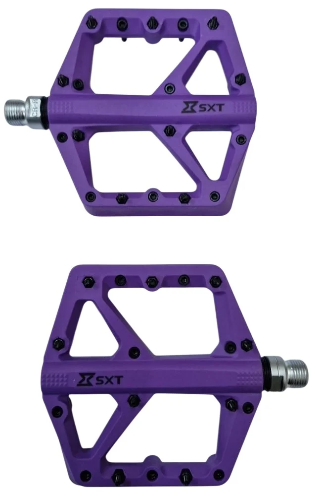 Pedale SXT N-13 Nylon-Fiber Mov, rulmenti