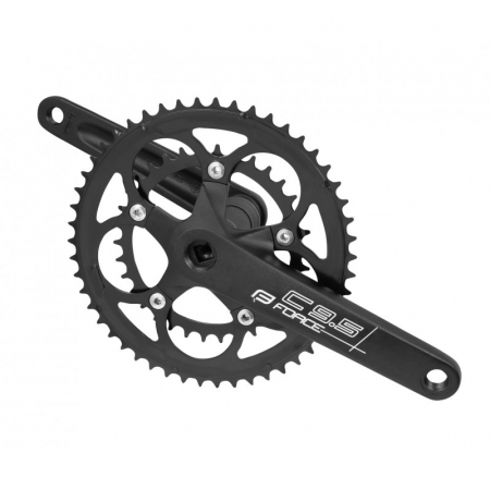 Componente - Angrenaj Force Road C9.5, 50/34T, 175 mm, negru