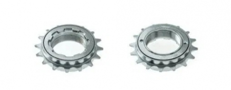 Pinioane - Pinion cu filet single speed BRN Bernardi demontabil, freewheel, crom, diferite marimi