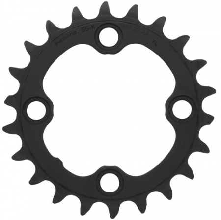 Componente - Placa pedalier Shimano FCM770 22 dinti neagra