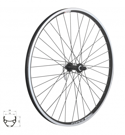 Roata fata 26 Force Classic 559x19