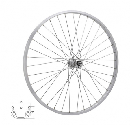Roti - Roata spate 24 RMX 219 507x19 argintie