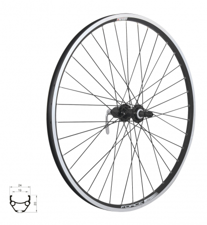 Roti - Roata spate 28 Force Classic 622x19