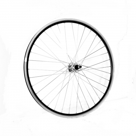 Roti - Roata spate 28x1.75 Fivestars V-brake, negru
