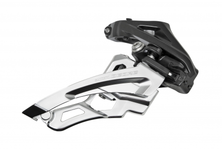 Schimbatoare fata - Schimbator fata Shimano Deore FD-M6000-H, 10 viteze, high clamp, side swing