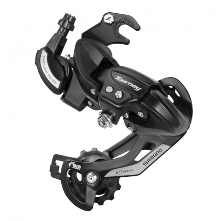 Schimbatoare si accesorii - Schimbator spate Shimano Tourney RD-TY500, 6 / 7 viteze, prindere pe ax