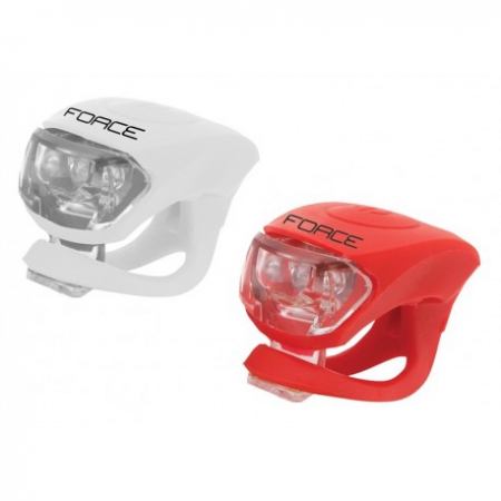 Lumini - Set lumini Force Double F alb/rosu