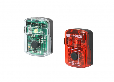 Lumini - Set lumini Force Point USB fata+spate