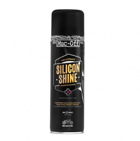 Intretinere si scule - Spray Muc-Off Silicone Shine 500ml