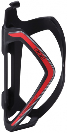 Accesorii - Suport bidon BBB BBC-36 FlexCage negru mat/rosu