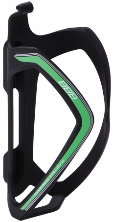 Suport bidon BBB BBC-36 FlexCage negru mat/verde