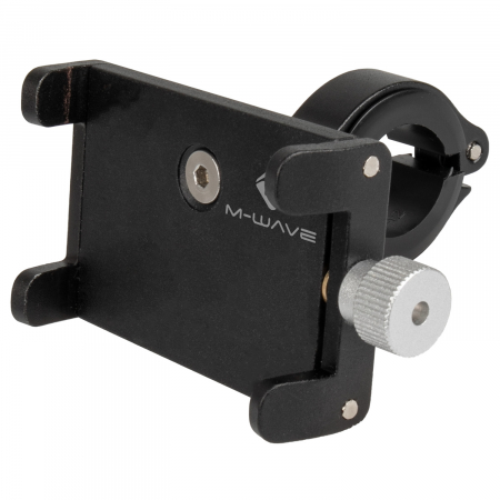 Accesorii telefon - Suport reglabil pentru telefon M-Wave Bike Mount AL, 60-95 mm, aluminiu