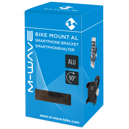 Suport reglabil pentru telefon M-Wave Bike Mount AL, 60-95 mm, aluminiu [2]